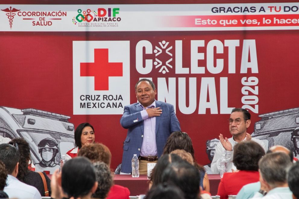 Apizaco se une por la vida: Arranca colecta anual de la Cruz Roja con sentido social y humanista